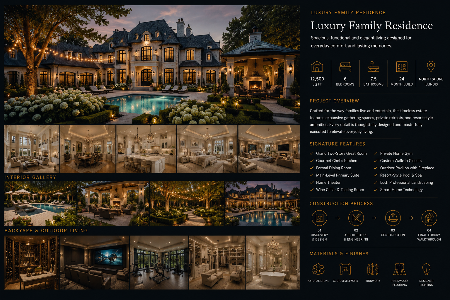 Luxury Family Residence Complete Project