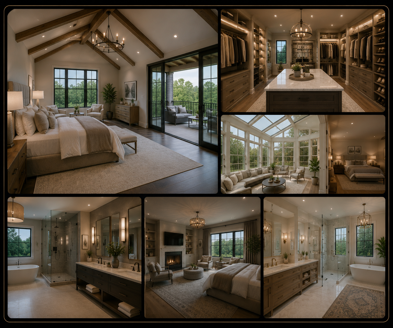 Luxury primary suite addition