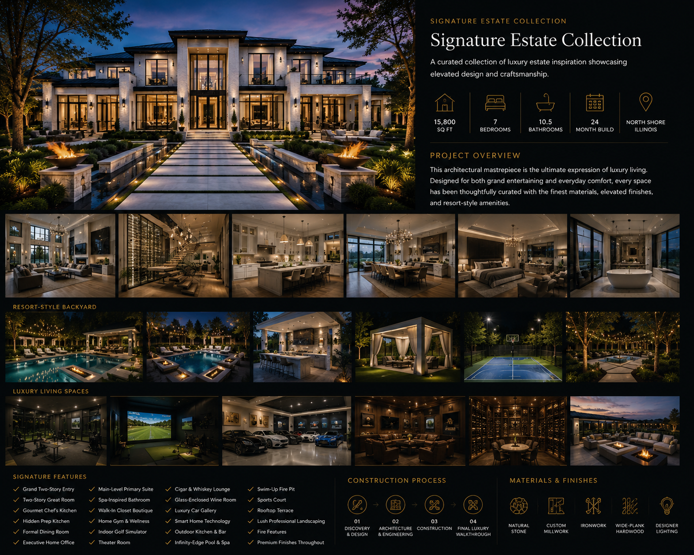 Signature Estate Collection Complete Project